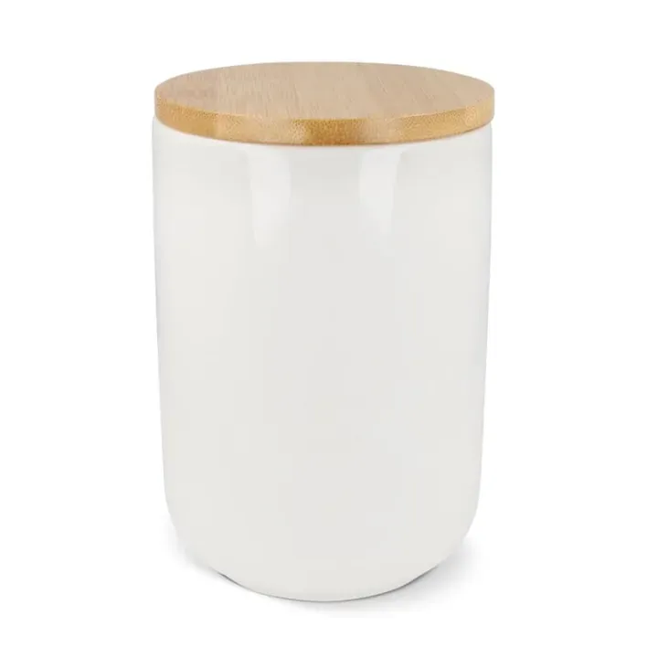 Canister Ceramic & Bamboo 900ml - LT95430 (N0001)